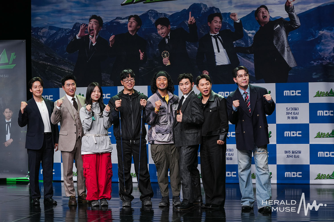 허경환, 장동민, 제작진, 유세윤, 양세형, 붐/사진=민경빈 기자