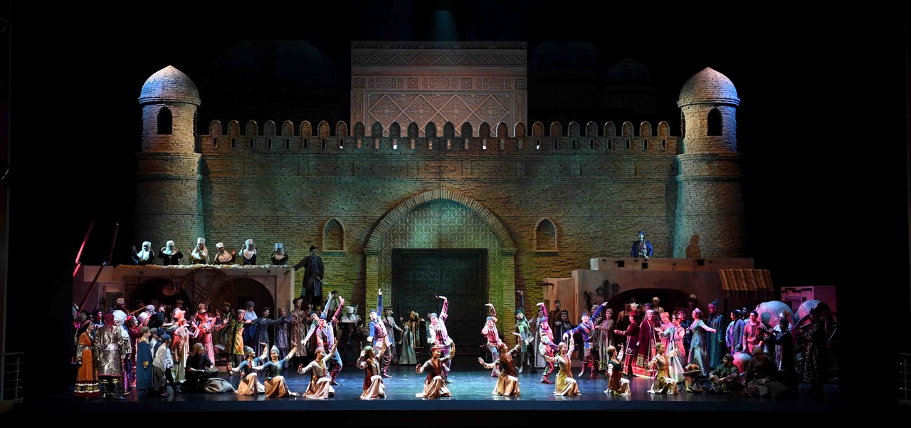"Kyz Zhibek" at Kazakhstan's Astana Opera (Presidential Office of Kazakhstan)