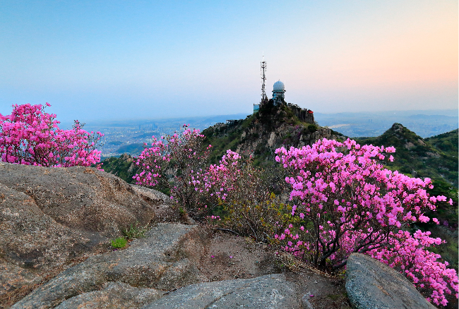 Yeonjudae Platform at the top of Gwanaksan (Getty Images)