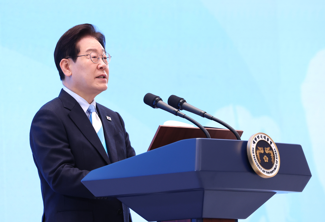 President Lee Jae Myung (Yonhap)