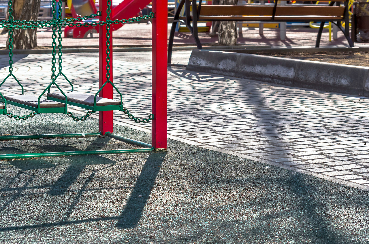 An empty playground (123rf)