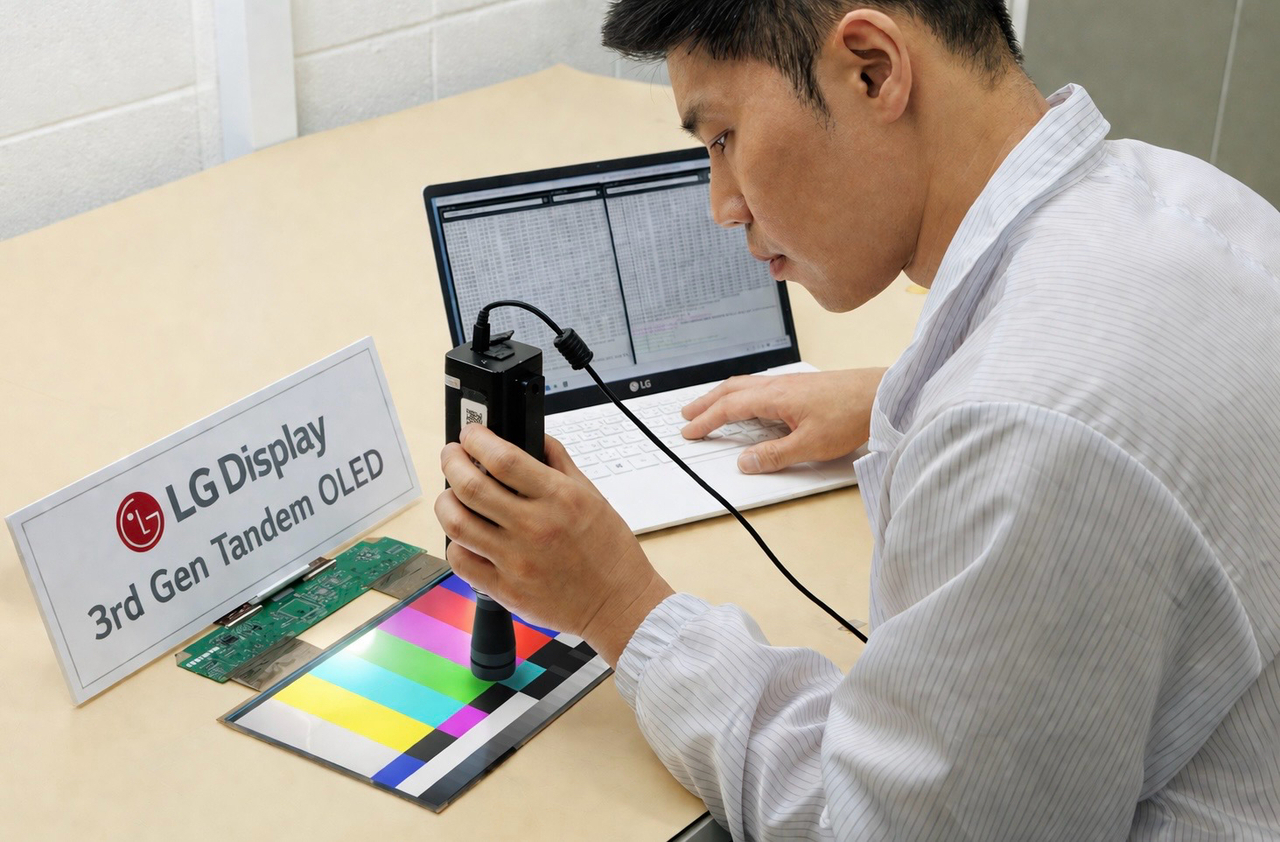 LG Display unveils next-gen OLED for AI devices at SID 2026 - The Korea ...
