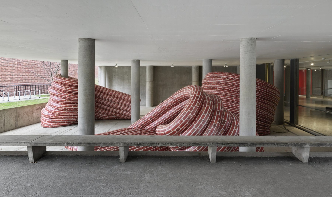 "Variations in Mass Nos. 5, 6, 7" (2024) by Jacqueline Kiyomi Gork (Julia Featheringill/Courtesy of Carpenter Center for the Visual Arts)