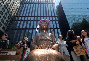 Statue of Peace no longer fenced off after 6 years