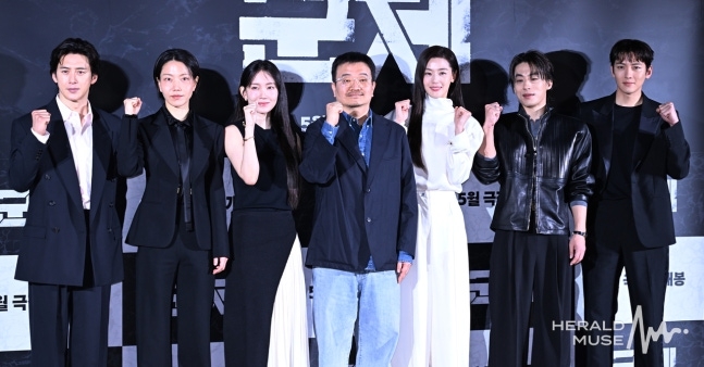 영화 ‘군체’ 제작보고회/사진=윤병찬 기자