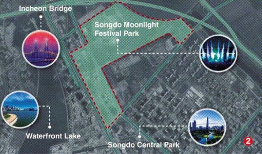 A layout of the proposed Songdo circuit (Incheon Metropolitan Government)