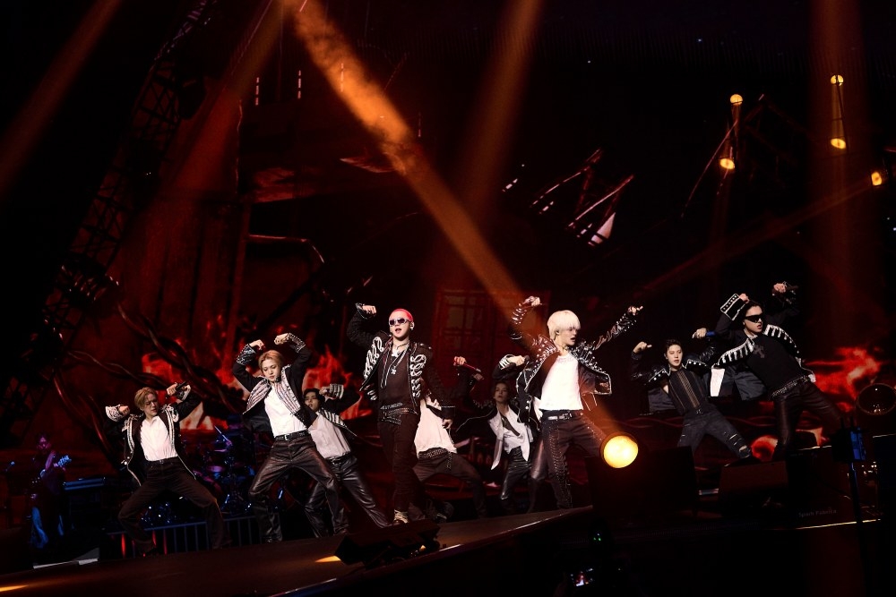 Treasure performs during its Asia tour 