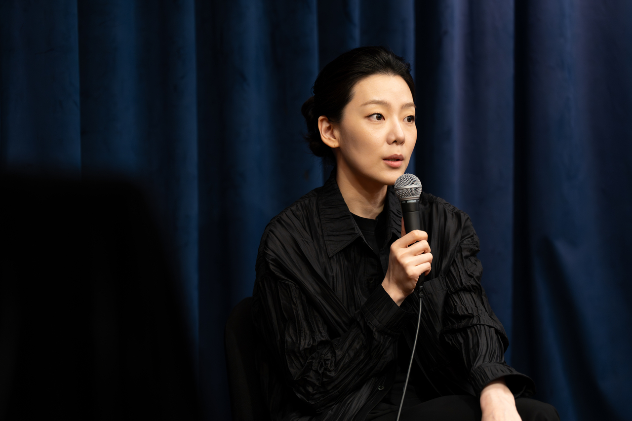 Clara-Jumi Kang speaks during a press conference on Thursday in Seoul. (Credia)