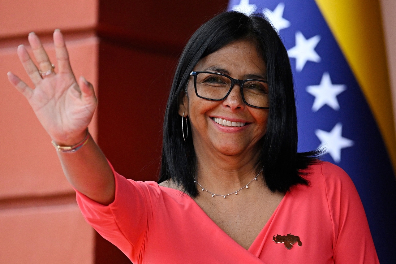Venezuela's interim President  Delcy Rodriguez (AFP-Yonhap)