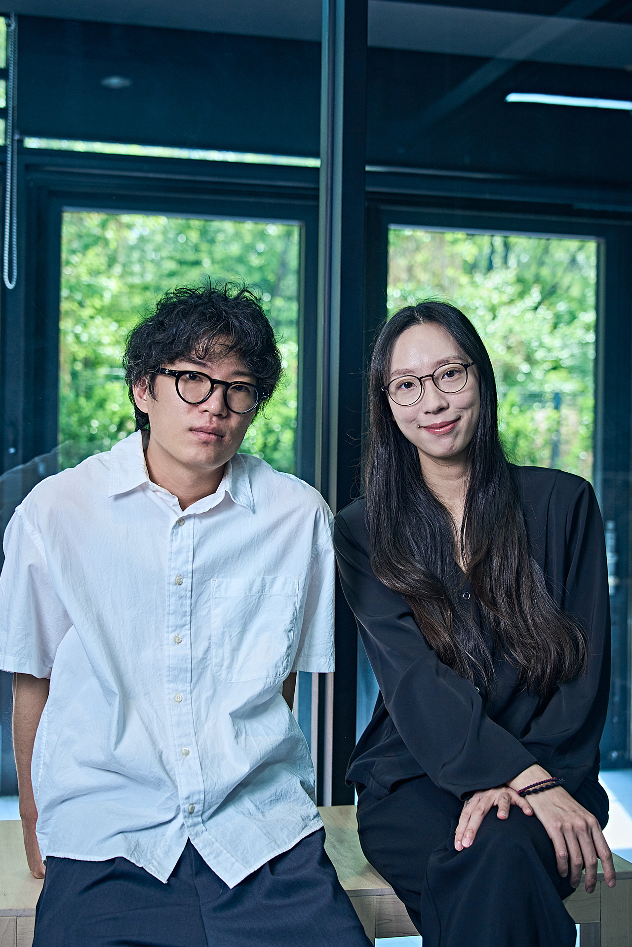 Choreographer Kang Hyo-hyung (right) and composer Park Da-wool (Seoul Metropolitan Ballet)