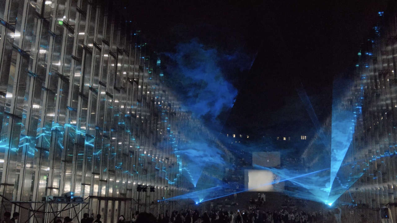 A view of the 15th edition of Ewha Media Art Presentation on Monday in Ewha Campus Complex at Ewha Womans' University in Seoul (Ewha Womans' University)