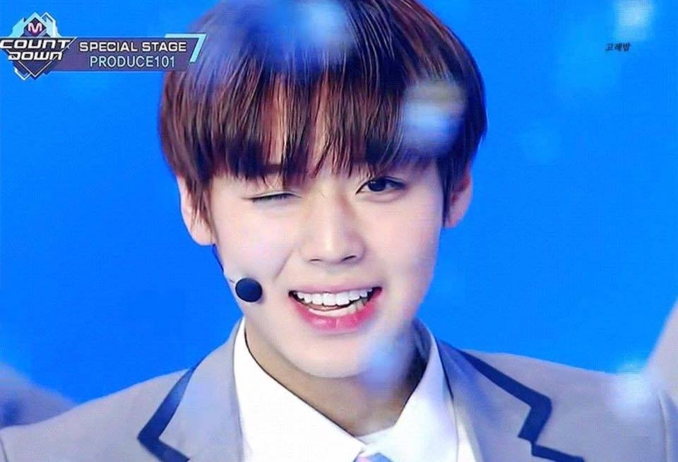 Park Ji-hoon stars in "Produce 101 Season 2" in 2017. (Mnet)
