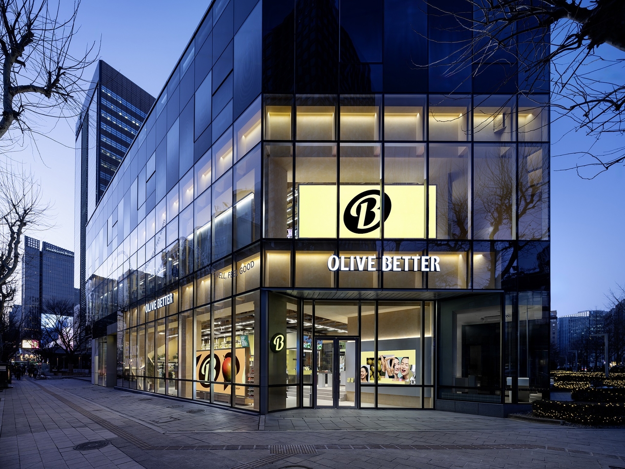Olive Better's first store in Gwanhwamun, central Seoul (Olive Young)