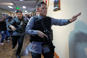 Gunfire breaks out in Philippine Senate