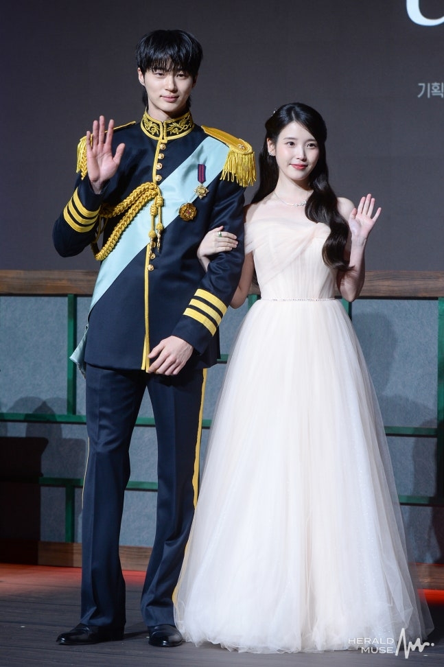 변우석, 아이유/사진=민경빈 기자