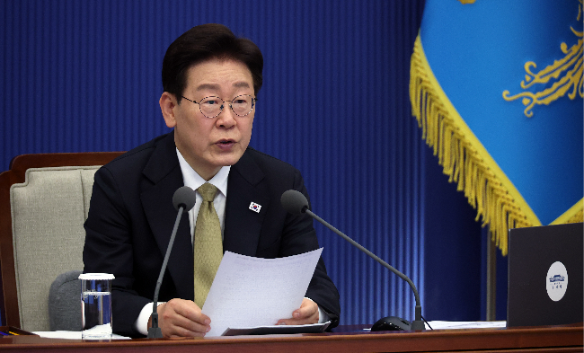 President Lee Jae Myung (Yonhap)