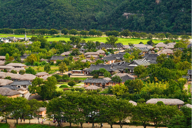 Andong Hahoe Folk Village (gettyimagesbank)