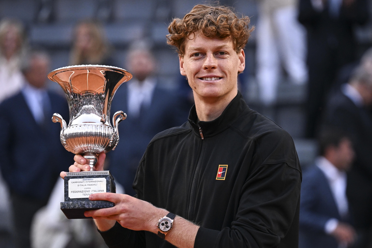 Sinner becomes 1st Italian man to win Italian Open in 50 years and matches  Djokovic's Masters sweep - The Korea Herald