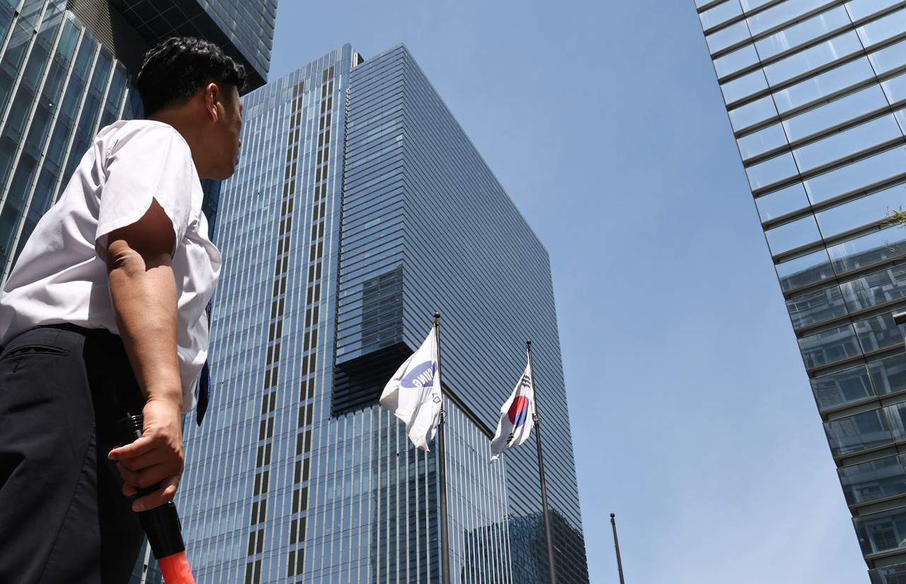 Samsung Electronics Co.’s headquarters in Seoul. (Yonhap)