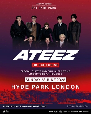 Ateez to headline British Summer Time Hyde Park