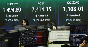 Kospi opens lower on inflation woes, US tech slump
