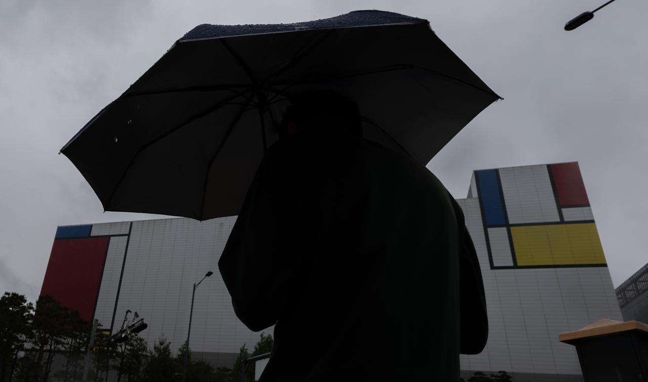 Samsung Electronics' Pyeongtaek campus in Gyeonggi Province, Wednesday.(Yoon Chang-bin/The Korea Herald)