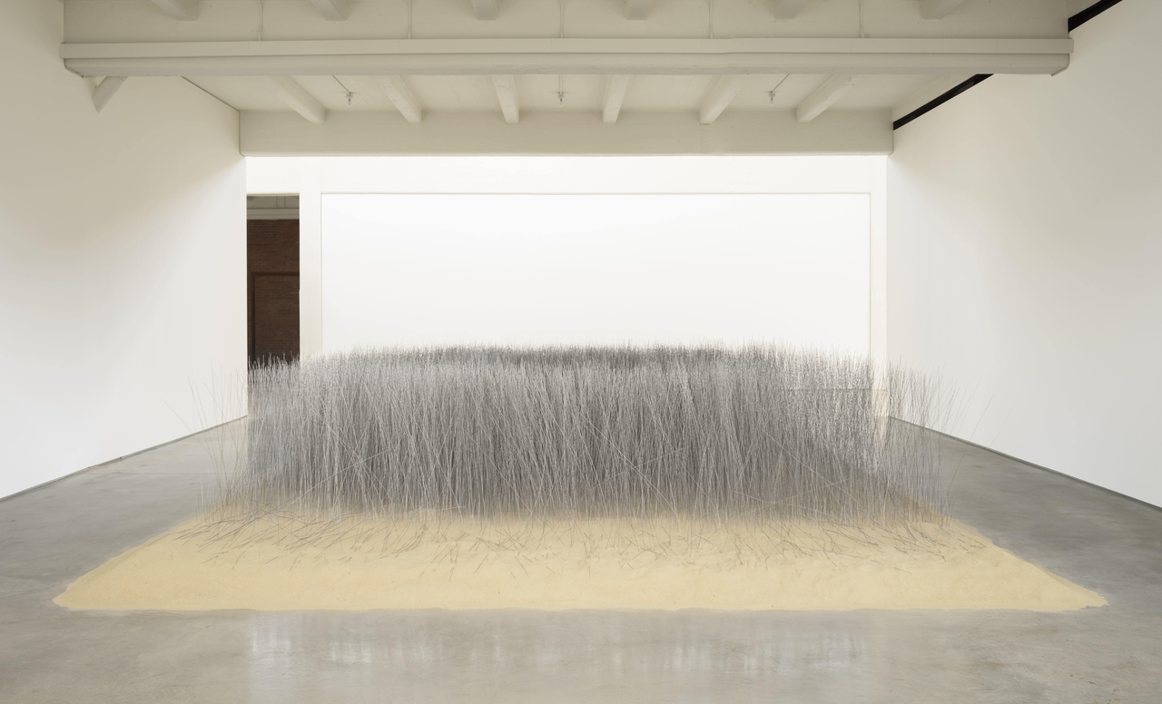 "Relatum (formerly Iron Field)," Lee Ufan (Courtesy of Dia Art Foundation, New York)