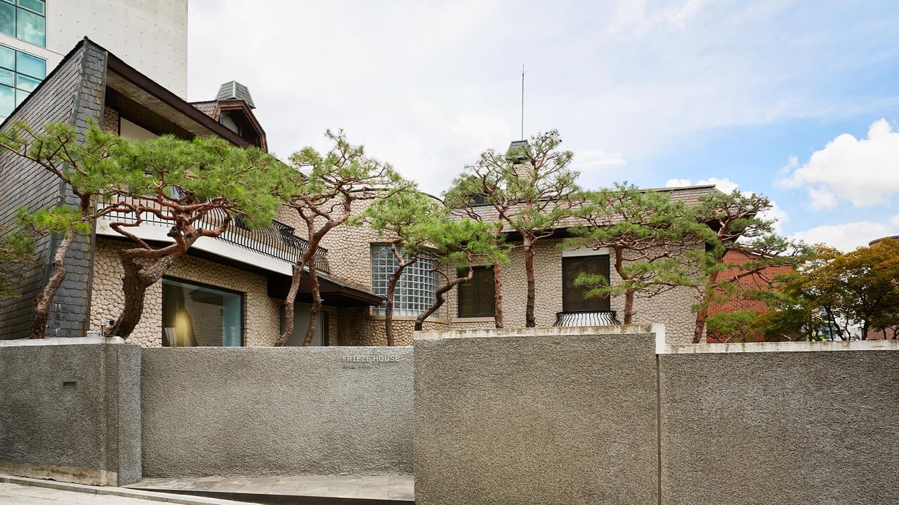 A view of Frieze House Seoul (Frieze)