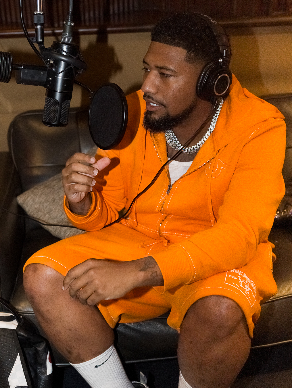 Derrick Milano works on Teyana Taylor's album