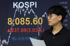 Kospi roars past 8,100 on Iran ceasefire hopes
