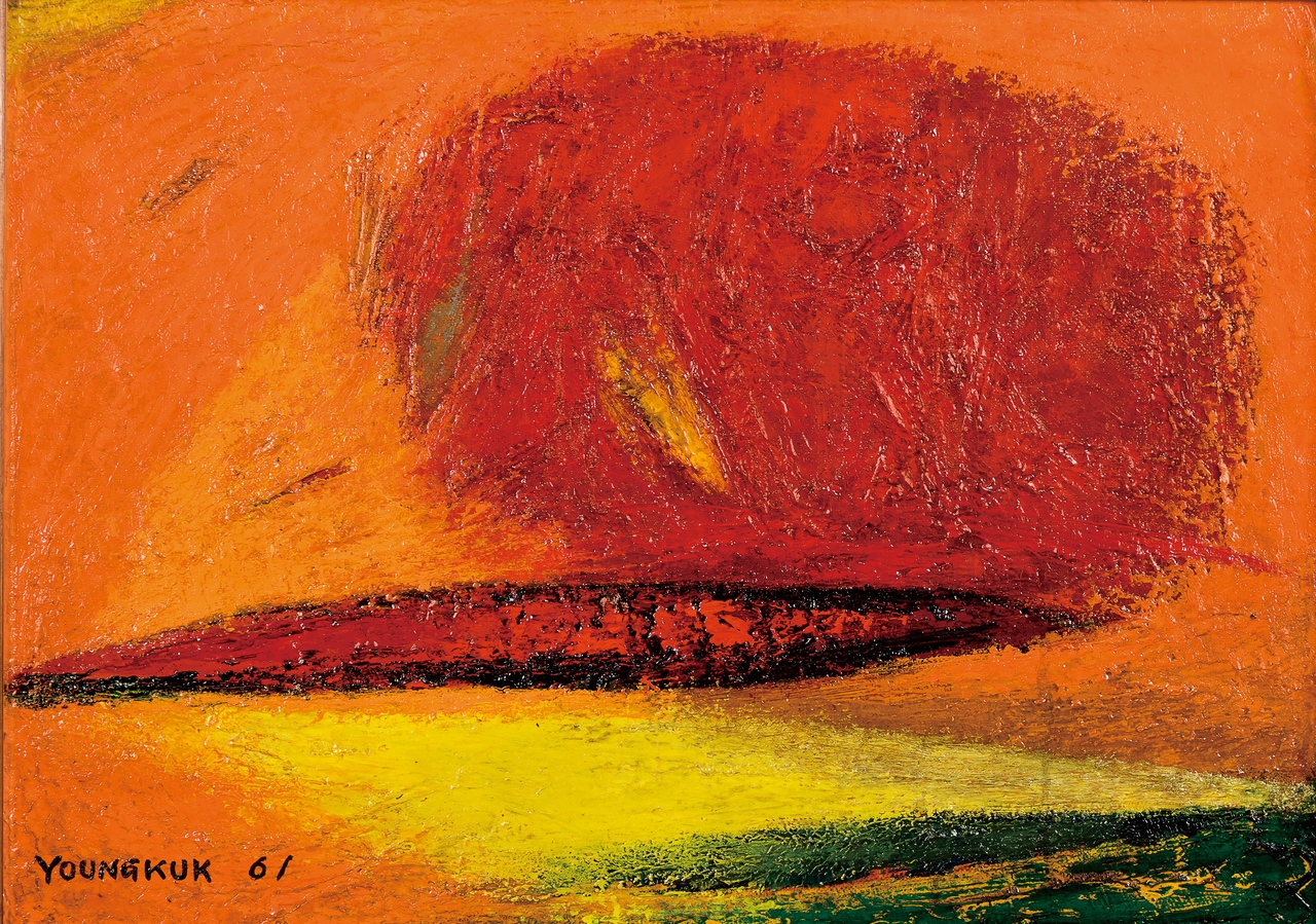 "Work" by Yoo Young-kuk, 1961 (SeMA)