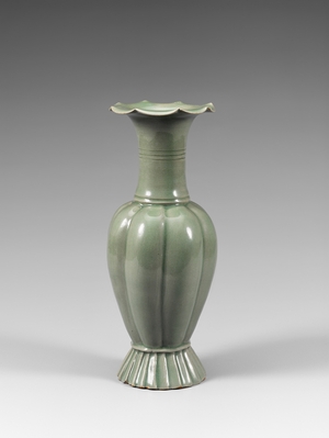 [Treasures from National Museum of Korea] Melon-shaped Celadon Bottle