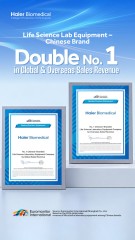 Haier Biomedical Achieves Double No. 1 Ranking in Euromonitor's Global Life Science Lab Equipment Report, Caps Three-Phase Global Expansion