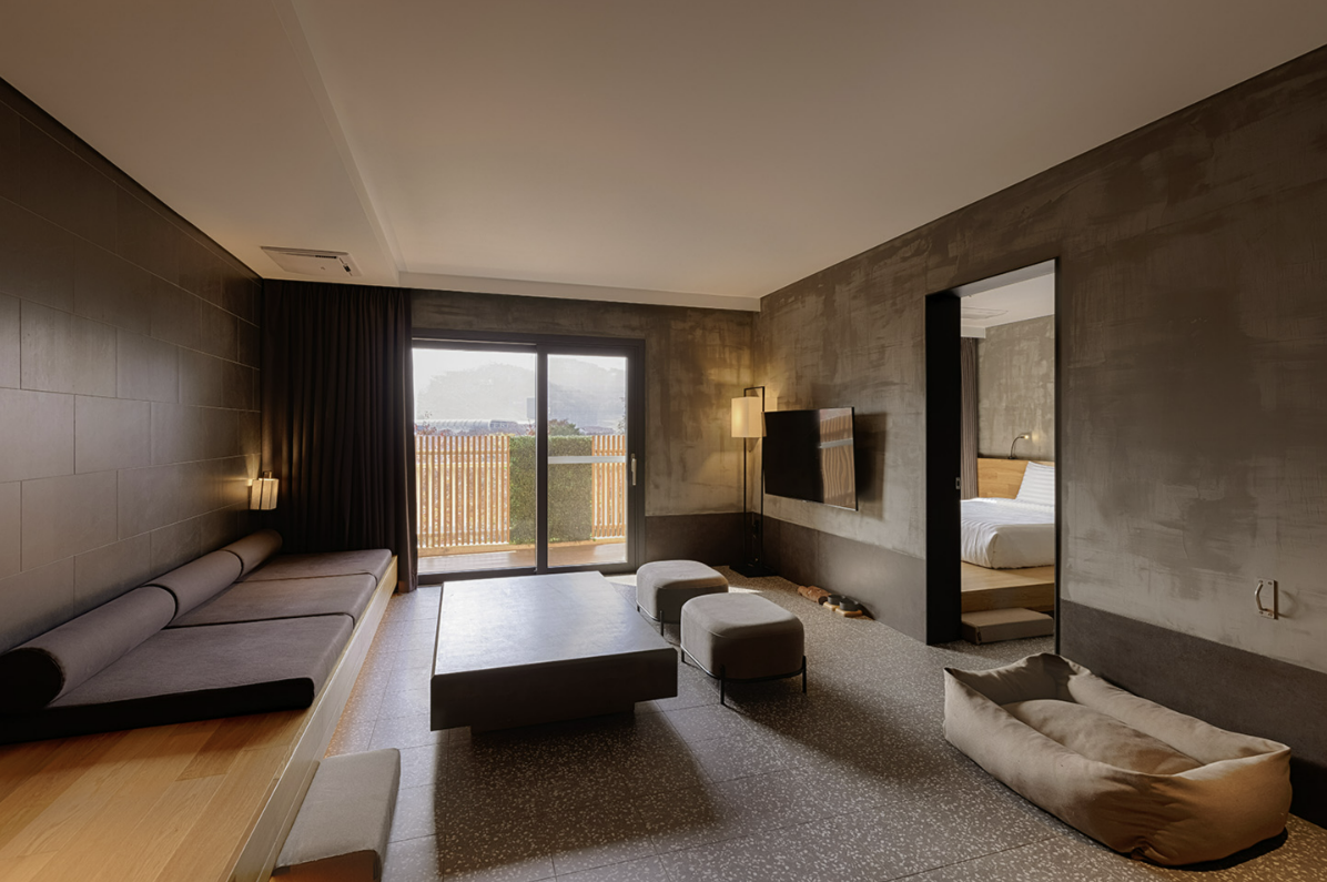 Silver Pet Club room with a park view at Sono Pet in Hongcheon, Gangwon Province (Sono Pet Club & Resort)