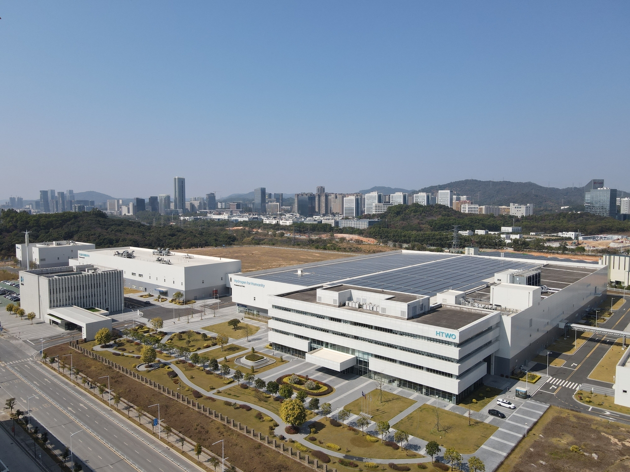 Hyundai Motor Group’s first overseas hydrogen fuel cell system production base in Guangzhou, China (Hyundai Motor Group)