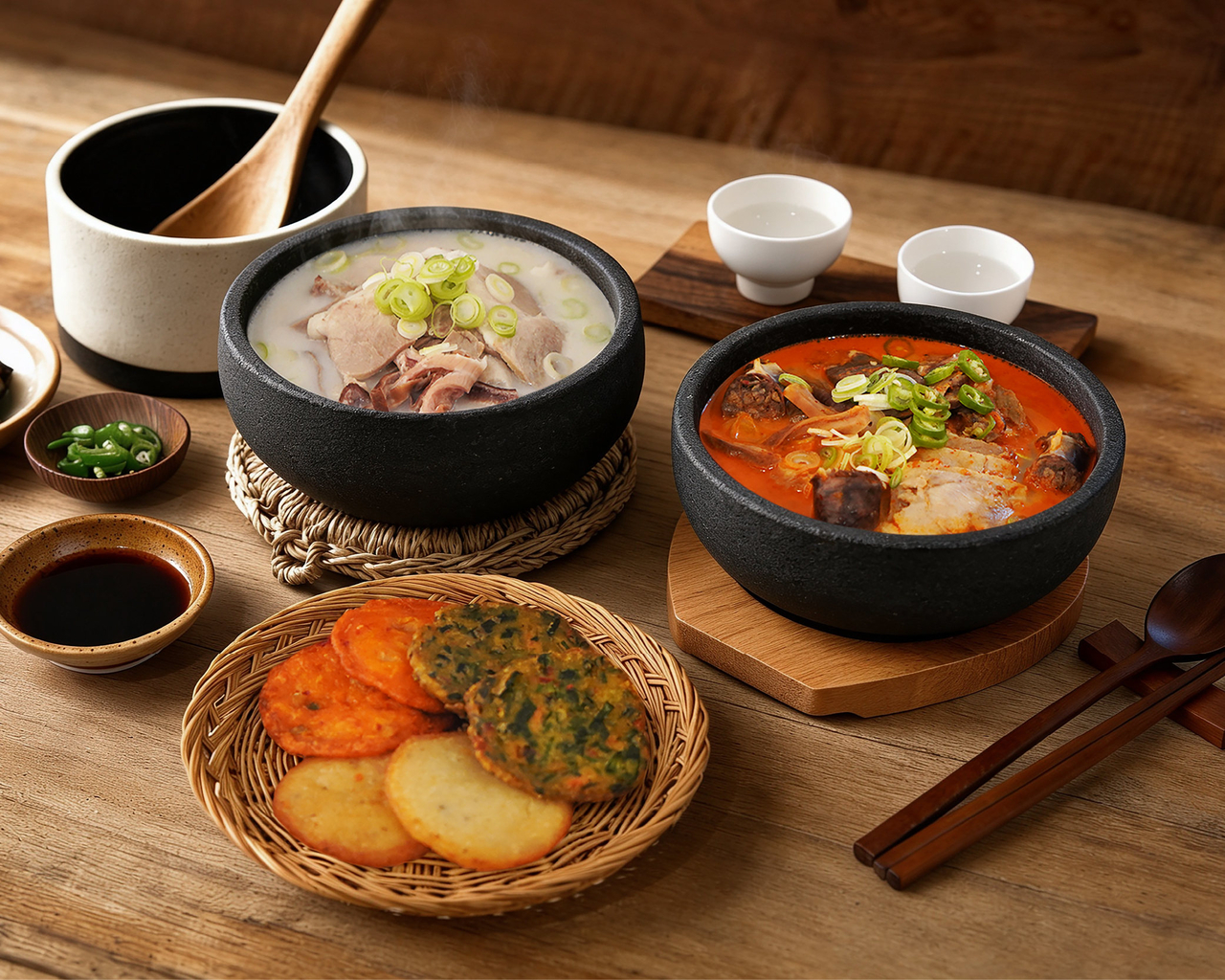 육수당 사이드 메뉴 3종 [육수당 제공]