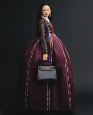 Hanbok gets dressier for modern celebrations