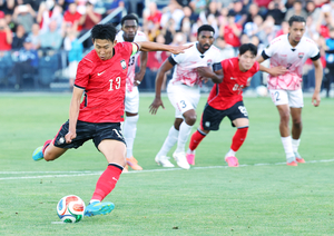손흥민 조규성 멀티골…홍명보호, 트리니다드 5-0 완파