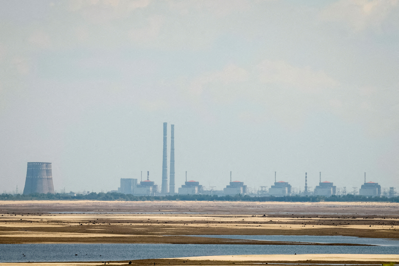 Zaporizhzhia Nuclear Power Plant in Dnipropetrovsk, Ukraine (Reuters-Yonhap)