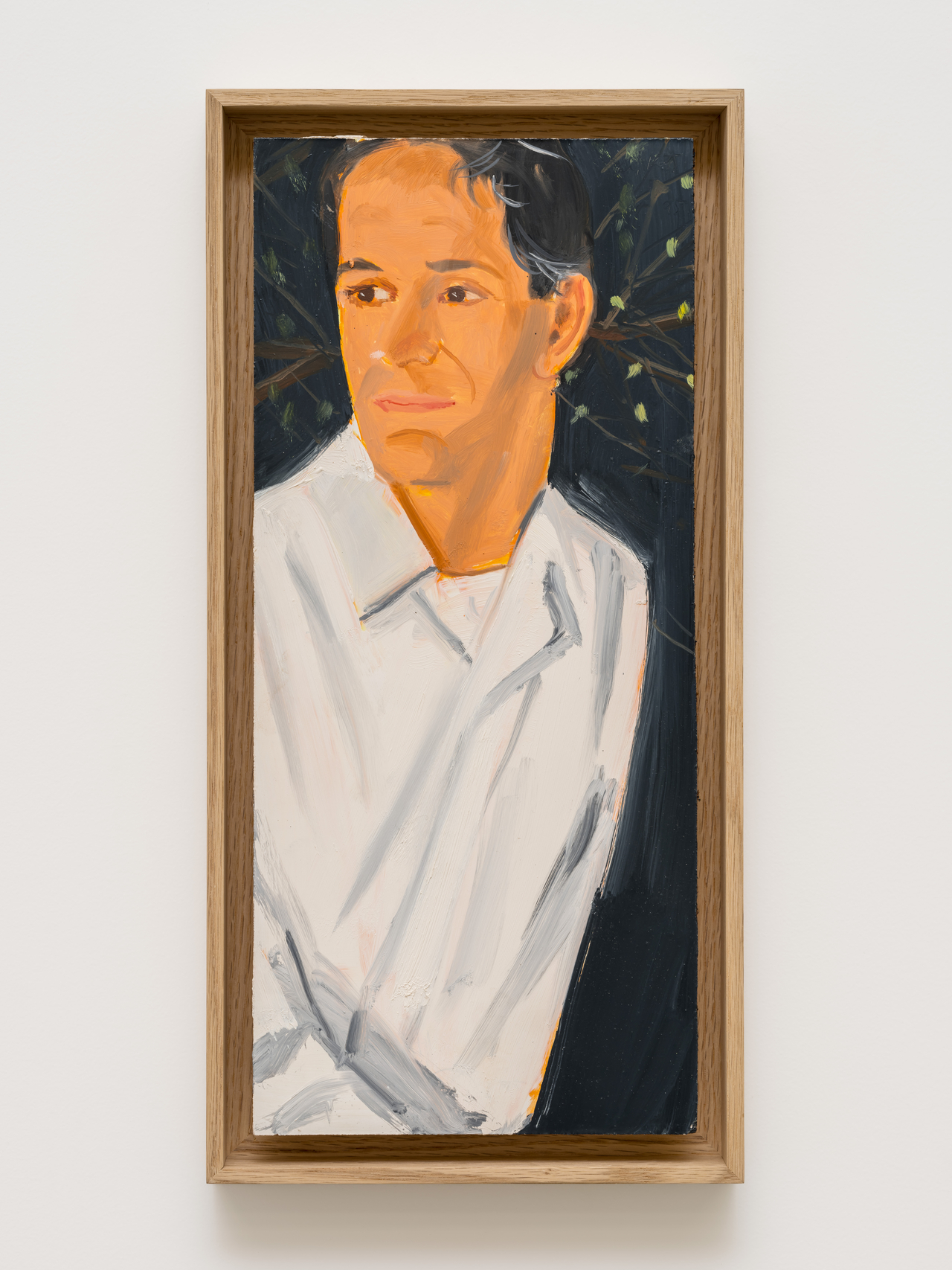 "Nabil" by Alex Katz (Courtesy of Thaddaeus Ropac gallery)