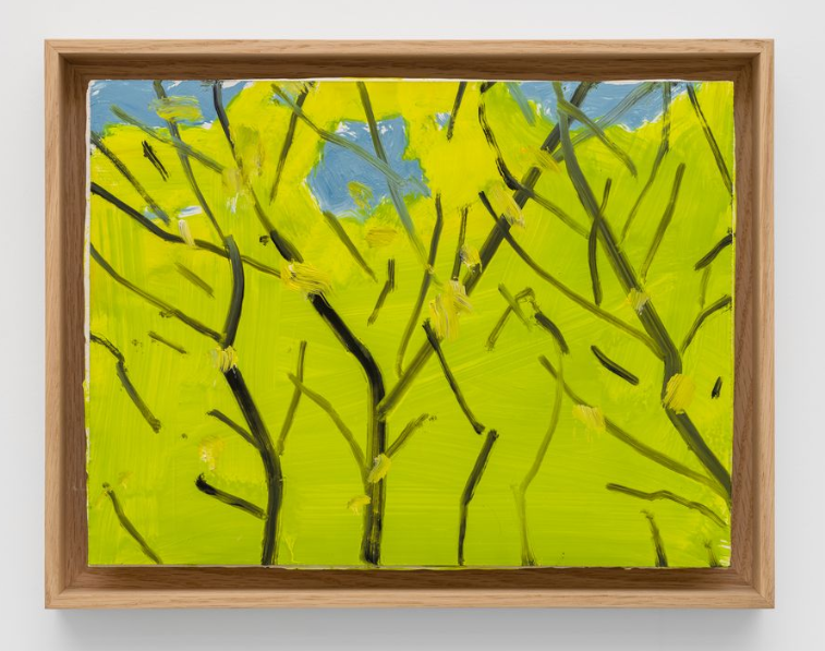 "Study for Trees" by Alex Katz (Courtesy of Thaddaeus Ropac gallery)