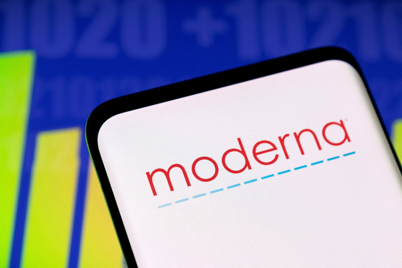 Moderna logo (Reuters-Yonhap)