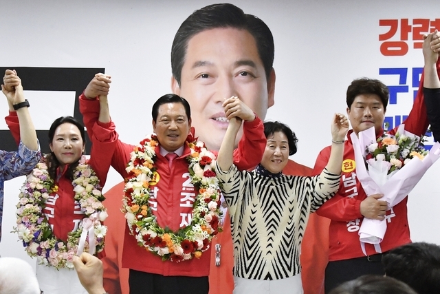 대구 남구청장에 당선된 조재구 당선인.[조재구 선거사무소 제공]