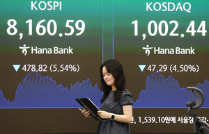 코스피 5% 폭락, 외국인의 '20거래일 연속' 엑소더스