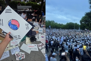 ‘음모론 금지’ 나흘째 올림픽공원 지키는 2030들 “못 믿을 선거 또 없어야” [세상&]
