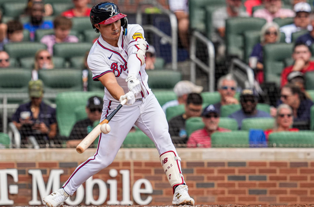 Atlanta Braves shortstop Kim Ha-seong   (AP-Yonhap)
