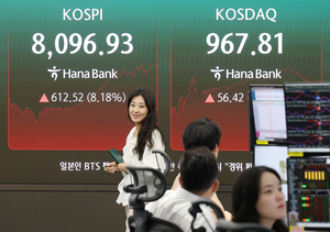 Seoul shares surge over 8% on AI confidence, Iran-Israel ceasefire; won sharply up
