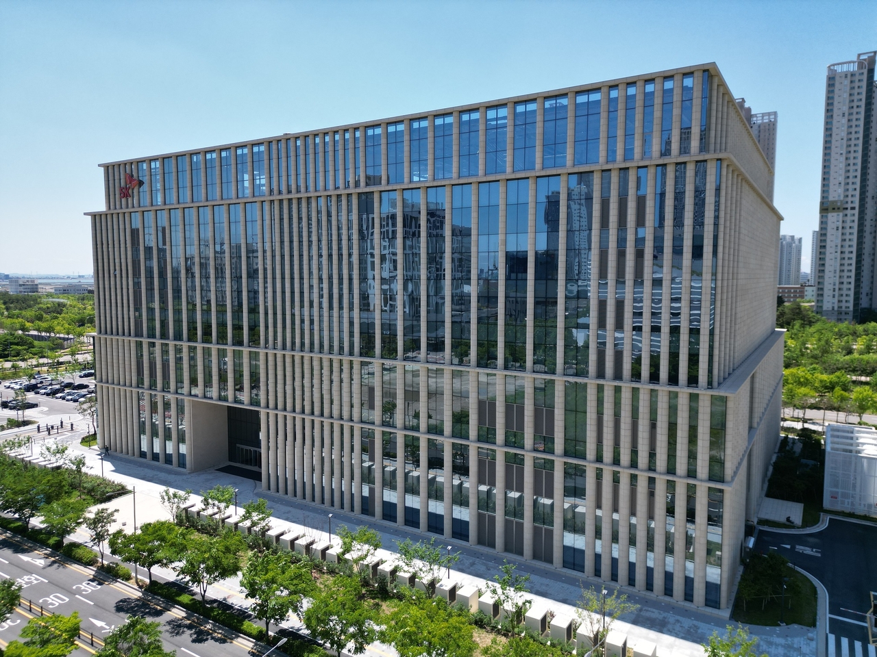 SK Bioscience's global research and process development center in Songdo, Incheon (SK Bioscience)