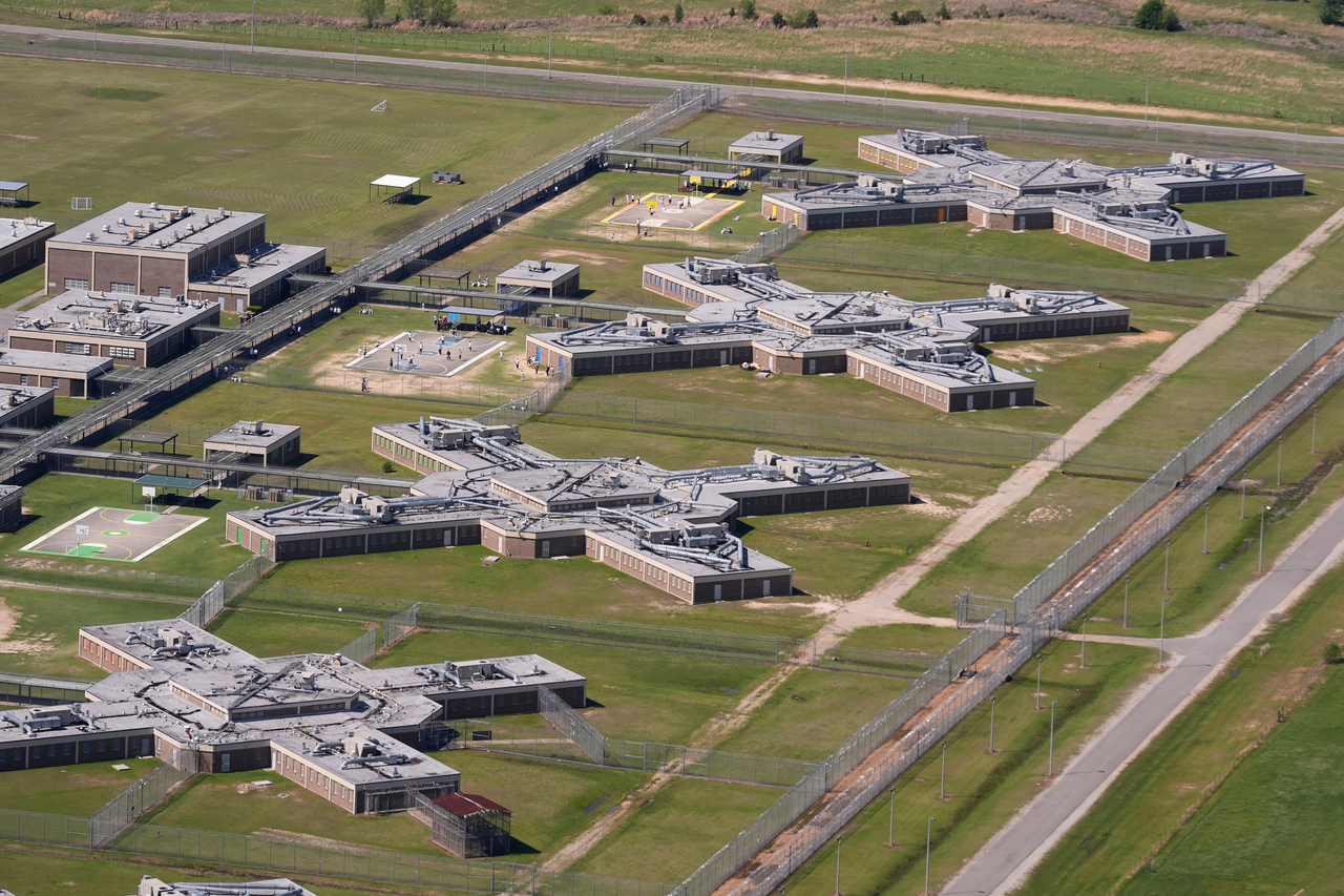The Winn Correctional Center, an ICE detention facility, is seenin Winnfield, Louisiana. (AP-Yonhap)