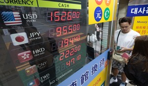 Won slide puts spotlight on offshore NDF trading